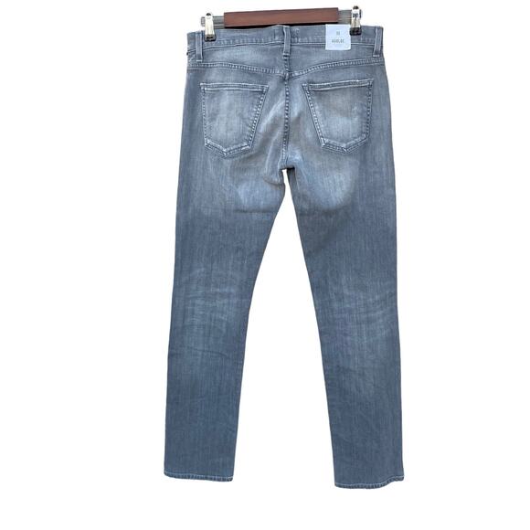 New Agolde Los Angeles Premium Bedford Men Slim Fit Distressed Jeans Size 30 - Picture 5 of 11